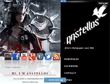 Tablet Screenshot of anstellos.com